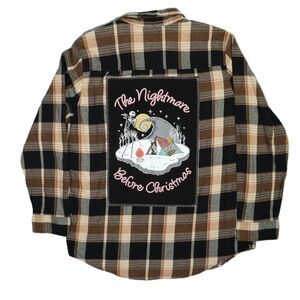 Disney Our Universe Nightmare Before Christmas Flannel 2XL Jack‎ Skellington